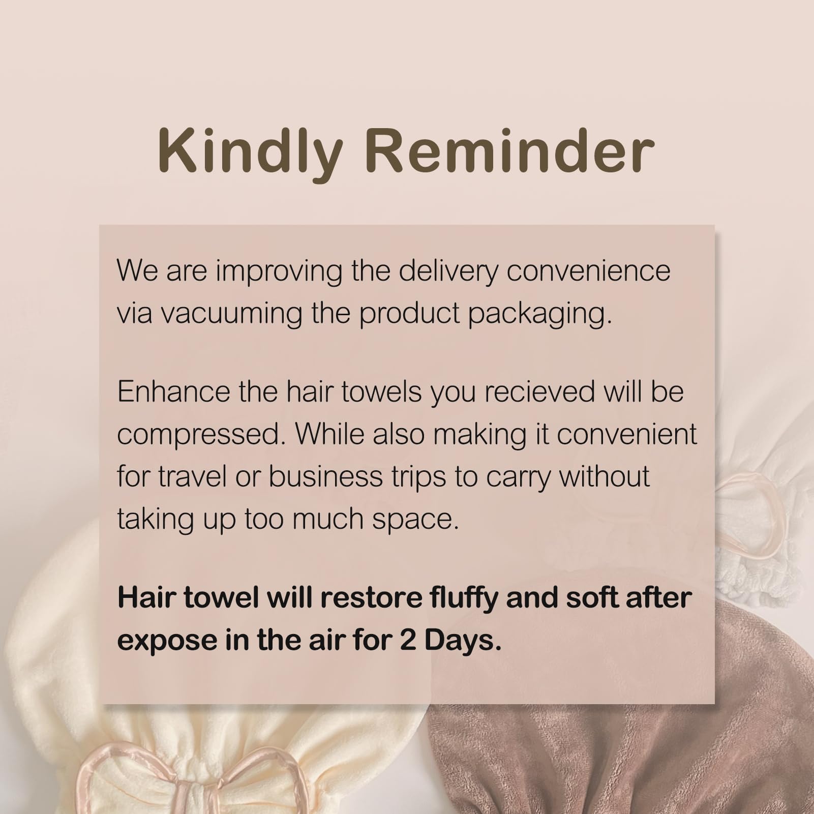 Jseng bow-design microfiber cap soft-lightweight supports comfortable drying for all hair types.