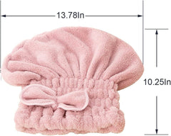 Jseng ultra-soft microfiber hair turban wrap delivers comfortable wear and fast absorption.