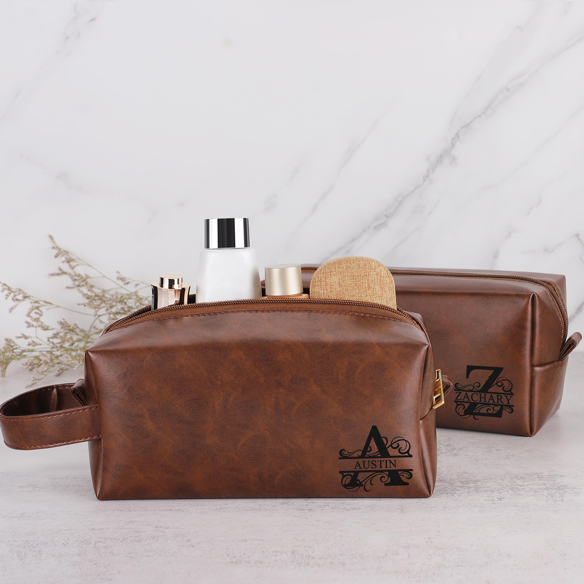 JSENGIFT premium high-density leather close-up shows soft, durable texture
