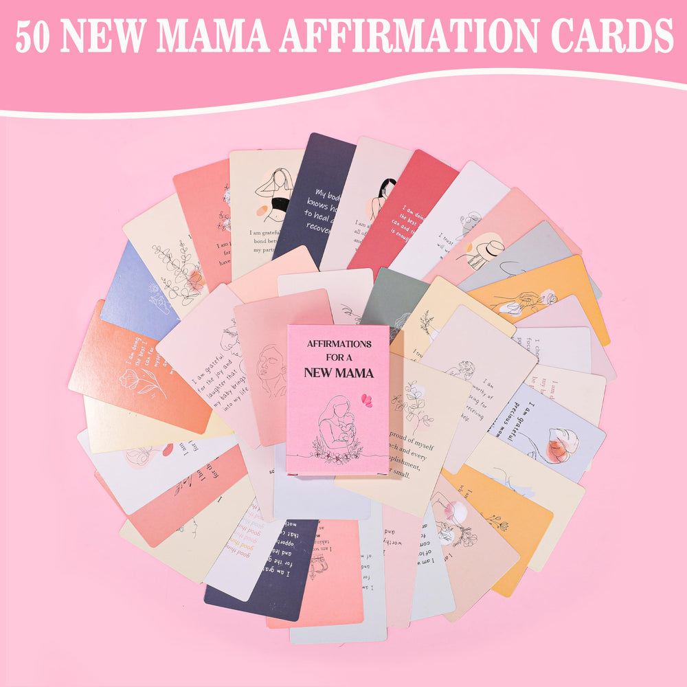 JSTUMB New Mom Gifts Greeting Card conveys warm sentiment.