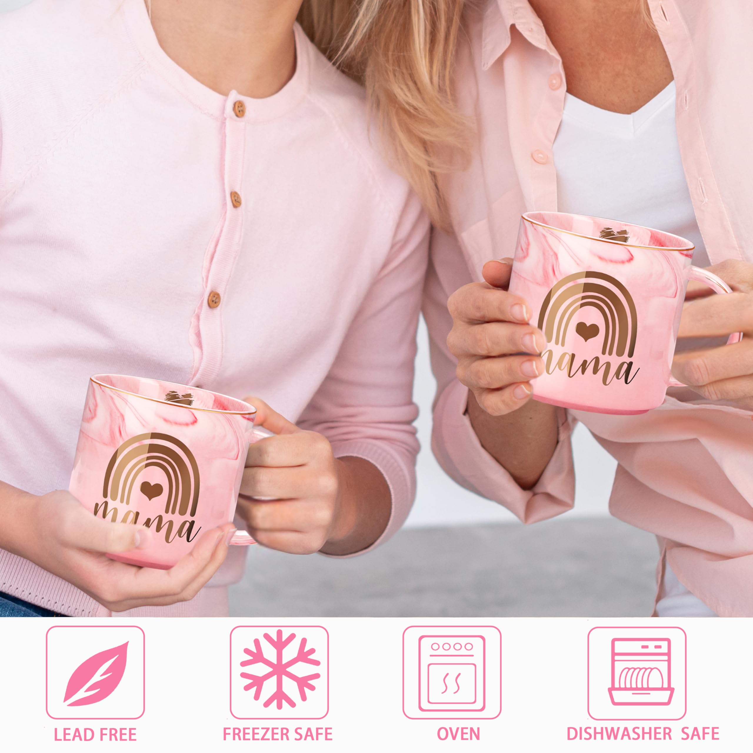 JSTUMB New Mom Gifts Scented Candle creates calming ambience.