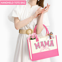 JSTUMB New Mom Gifts Tote Bag keeps essentials organized on the go.