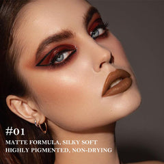 JUAAZIN creamy glide long-wear lip liner for smooth application and no tugging.