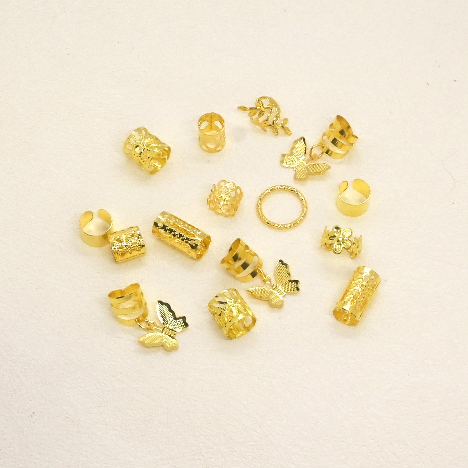 JUCCPUL butterfly charms add delicate movement to hair
