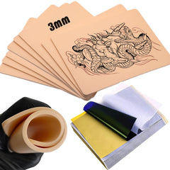 Judero 3MM tattoo skin kit front view for beginner-friendly practice
