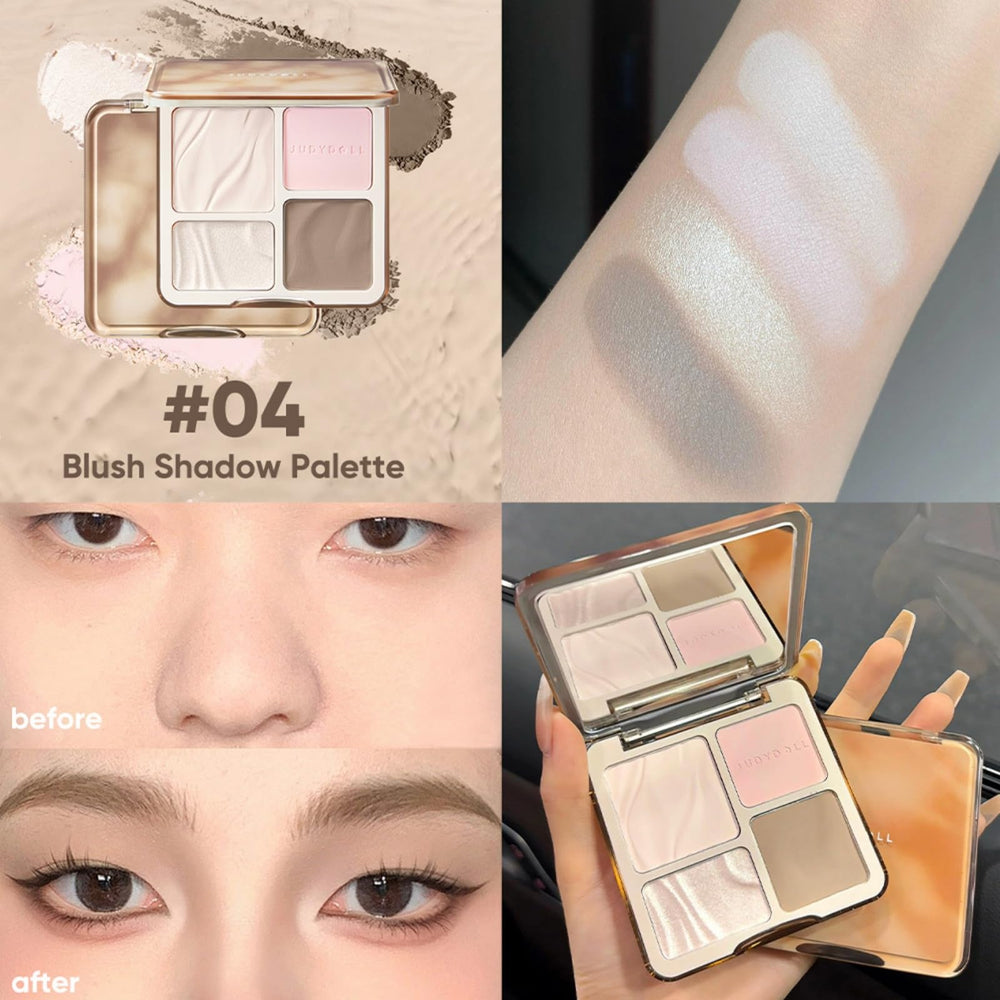 JUDYDOLL concealer skin-tone matching swatch for quick blemish coverage and even tone.