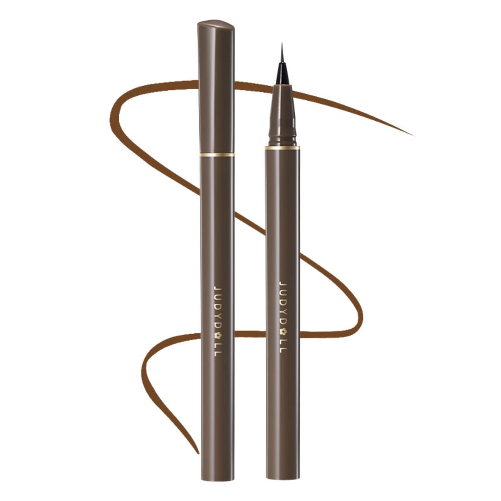 JUDYDOLL ultra-fine tip enables precise winged liner for clear definition.