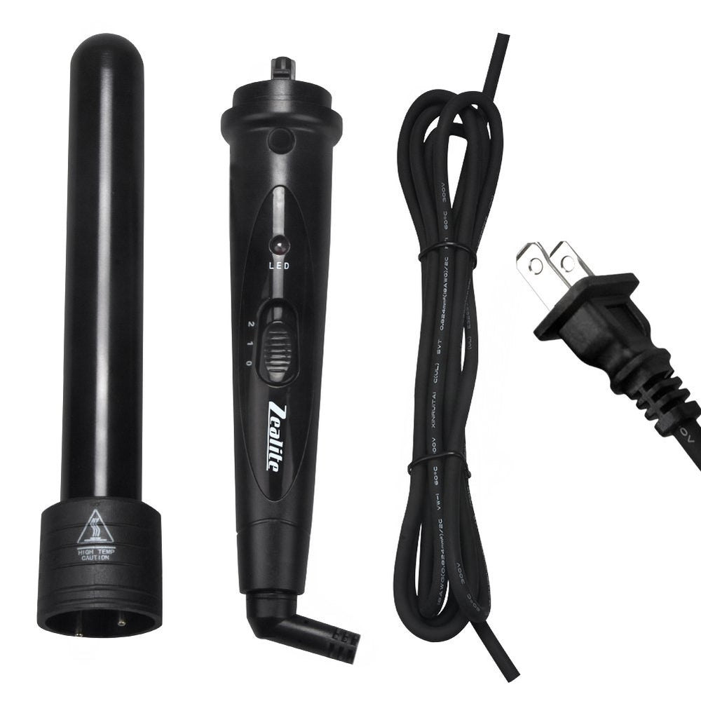 JuHaLeiw 1.25 inch barrel creates loose waves for everyday looks.