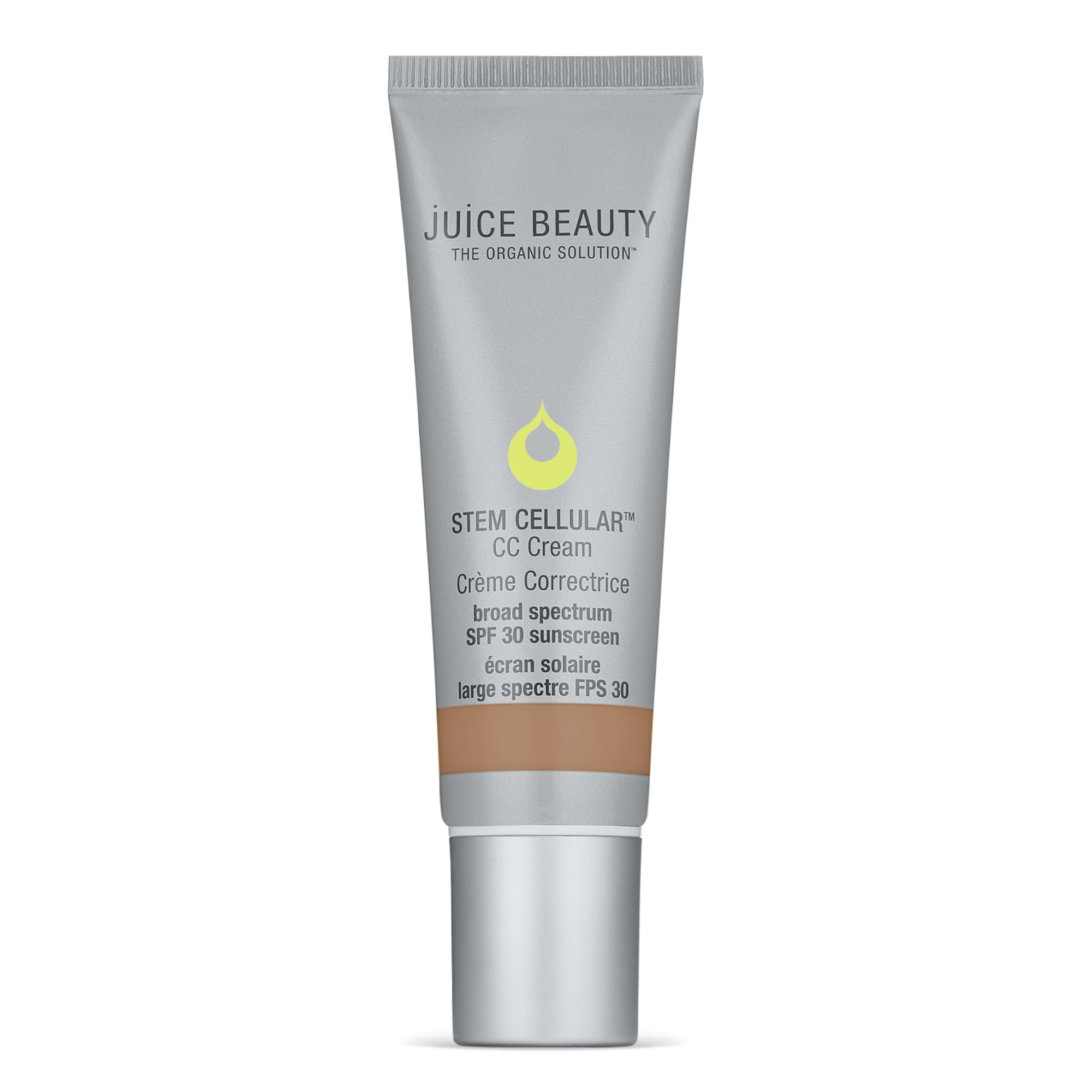 Juice Beauty Stem Cellular CC Cream SPF 30 Warm Glow tube delivers light coverage
