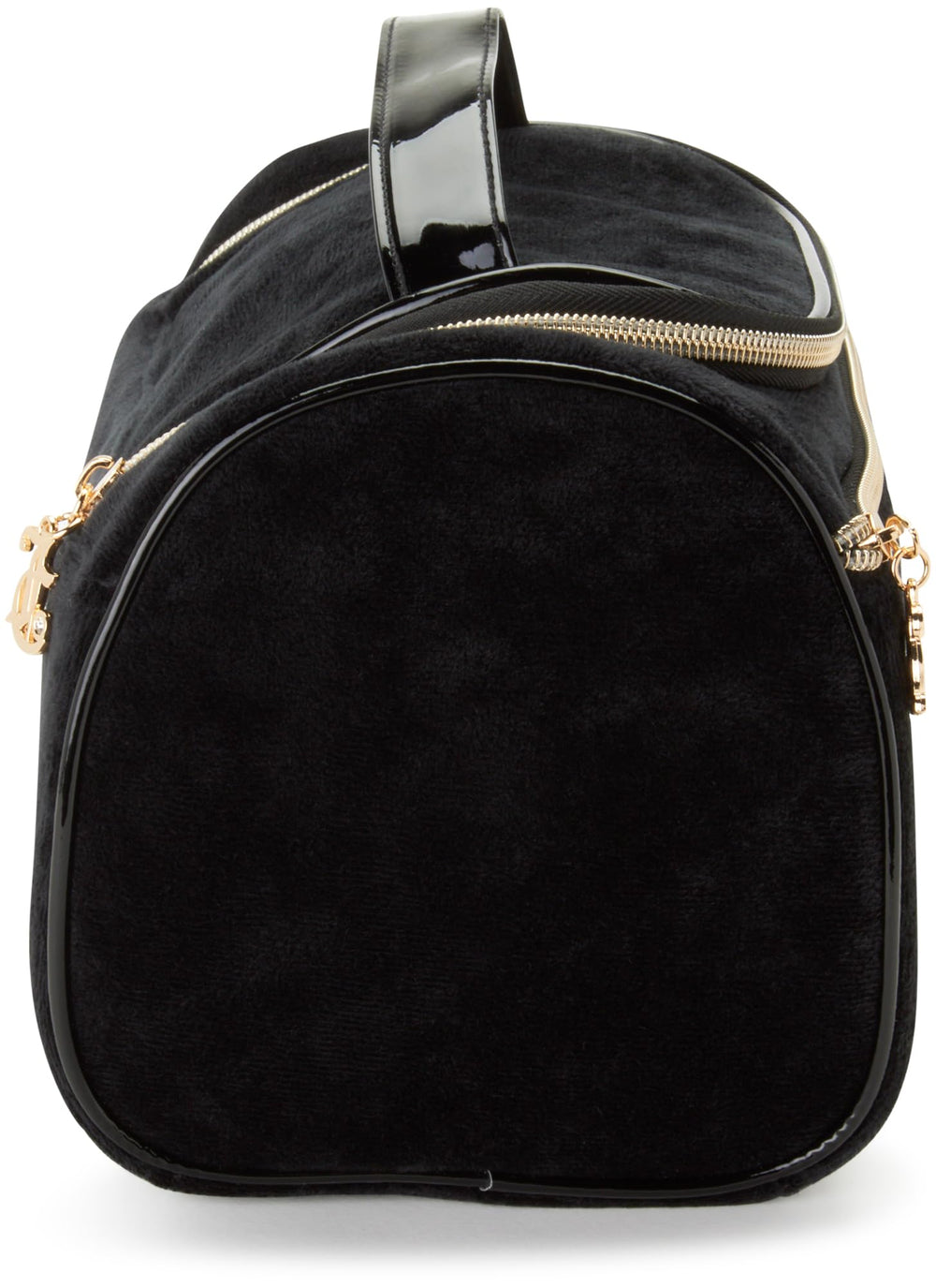 Juicy Couture velour finish bag combines softness with durable construction