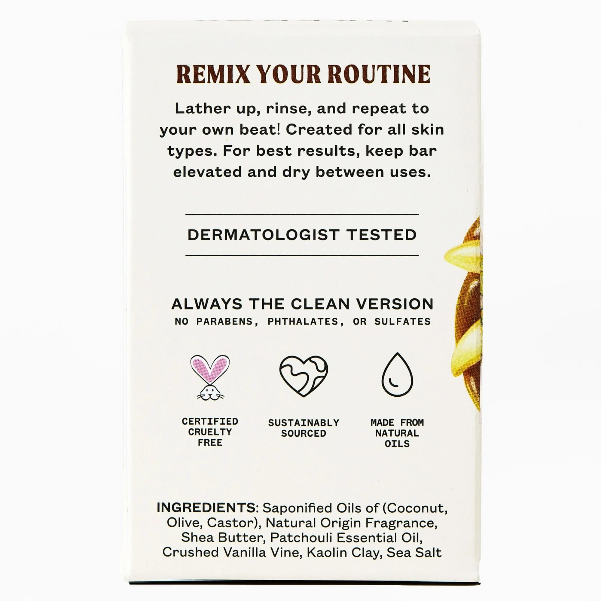 JUKEBOX Vanilla on Vinyl bar soap ready for gifting or daily self-care ritual.
