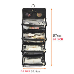 Jula Vance detachable zipper pouches with see-through TPU material