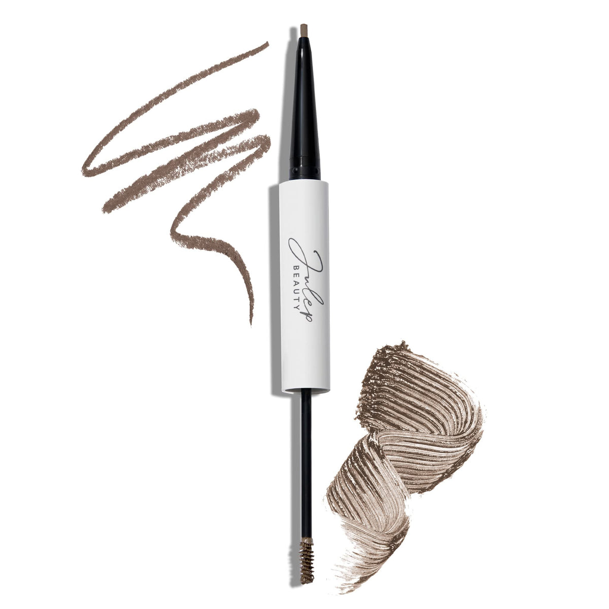 Julep Brow 101 dual-ended tool with brush and precision tip for natural brow definition.