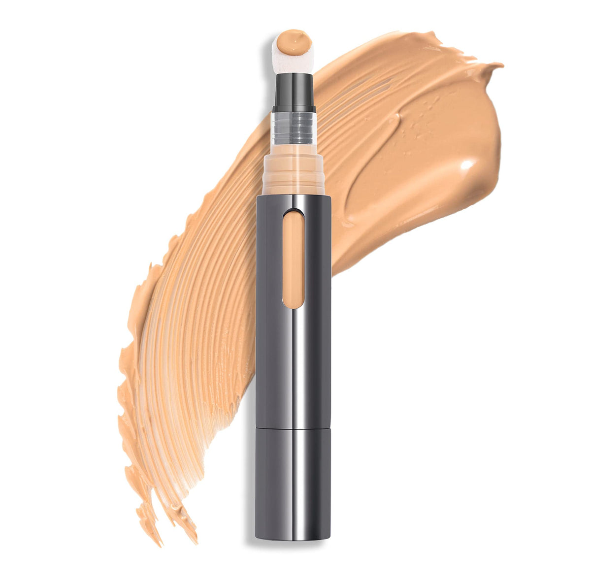 Julep Cushion Complexion Concealer & Corrector Stick packaging close-up shows portable design for on-the-go touch-ups.