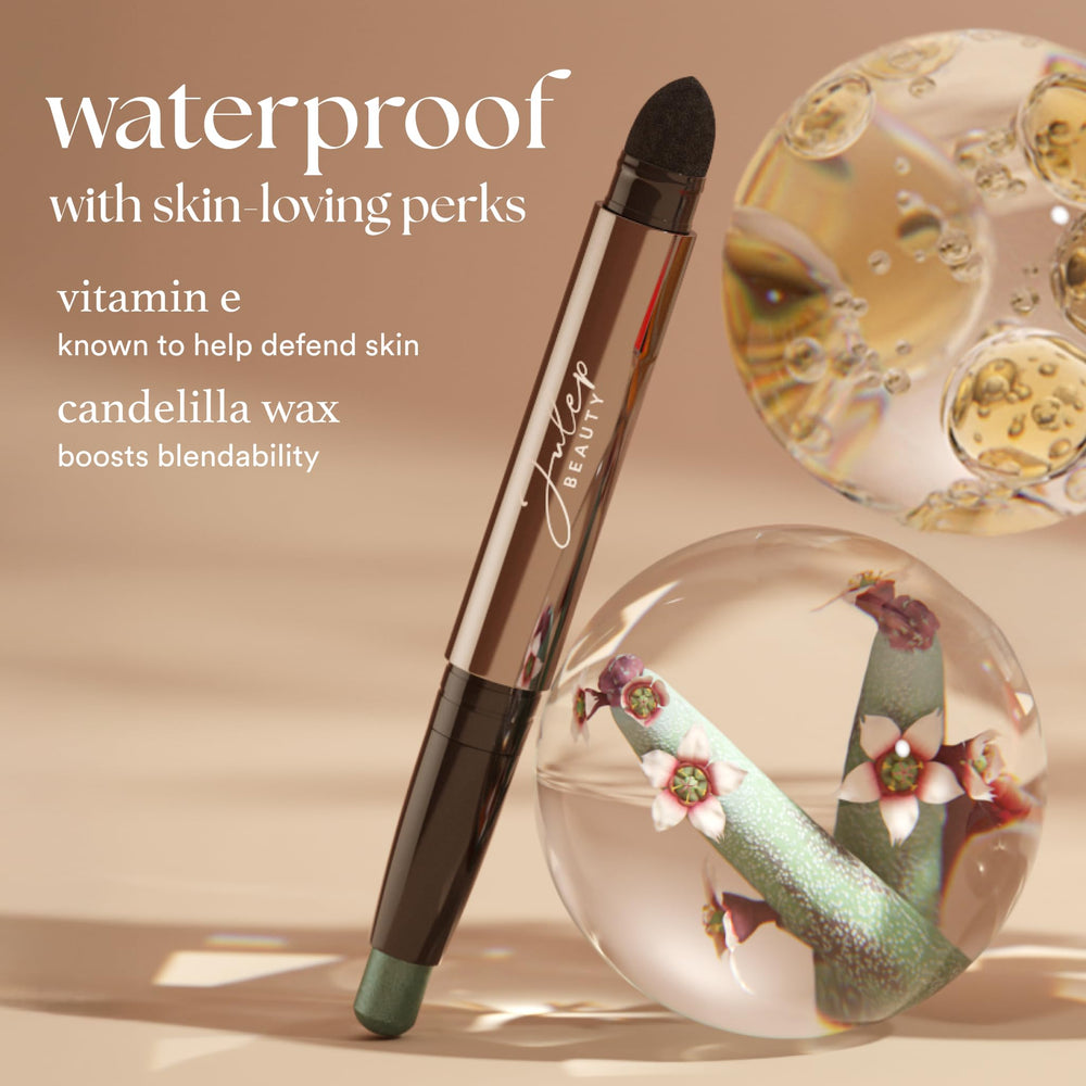 Julep Eyeshadow 101 sleek compact packaging showcased for travel-friendly use