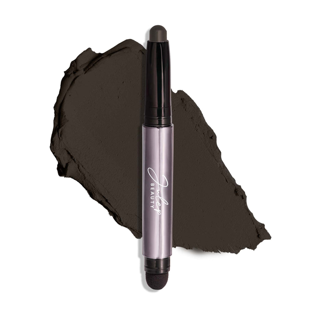 Julep Eyeshadow 101 cream-to-powder stick swatch shows smooth glide and bold pigment