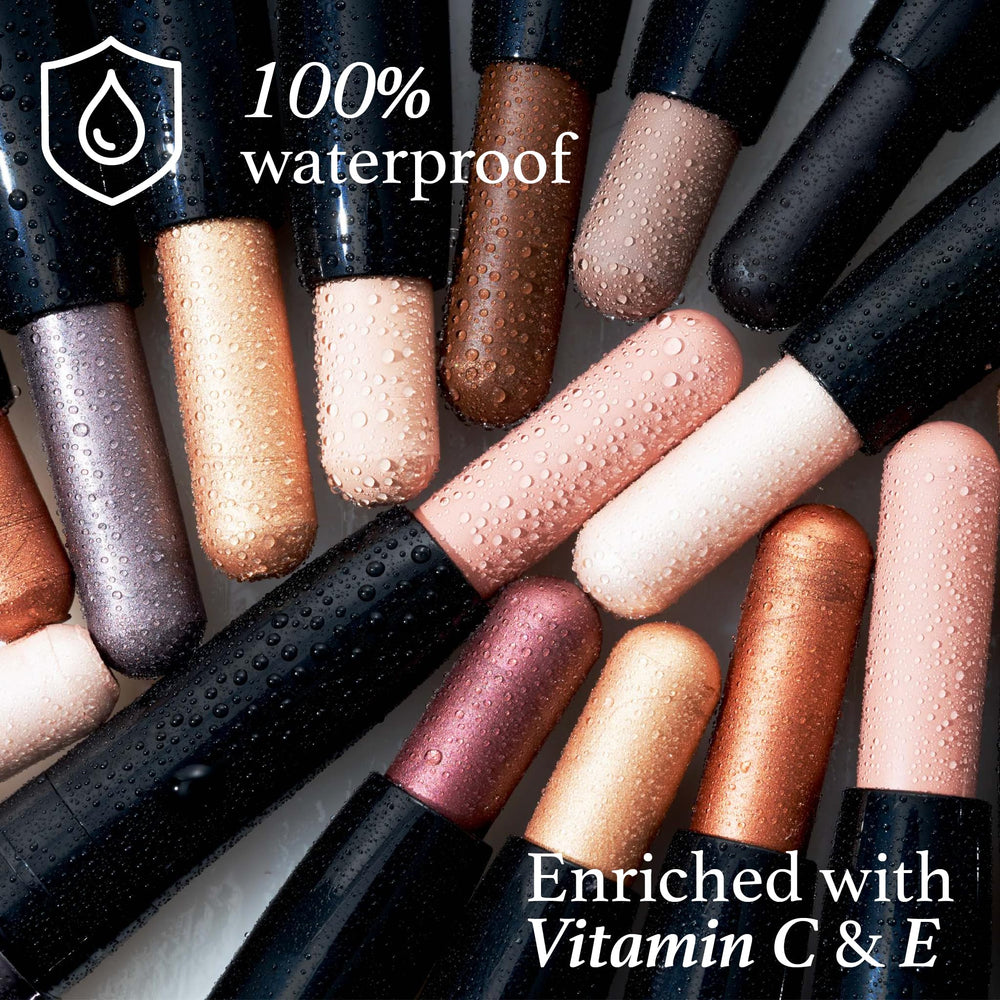 Julep Eyeshadow 101 Taupe Swatch on skin shows subtle day-to-night versatility.