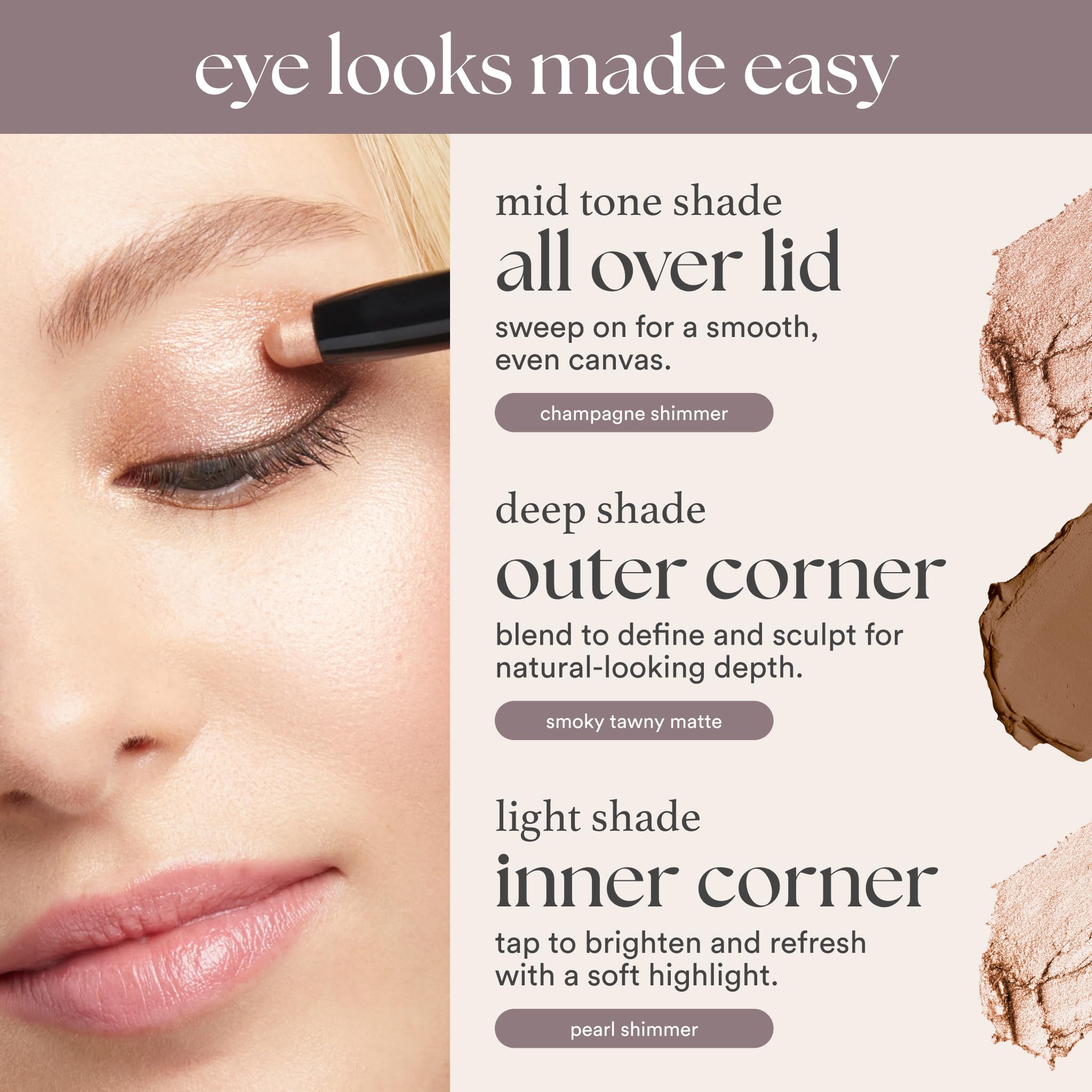 Julep Eyeshadow 101 twist-up mechanism visual for portable color on the go