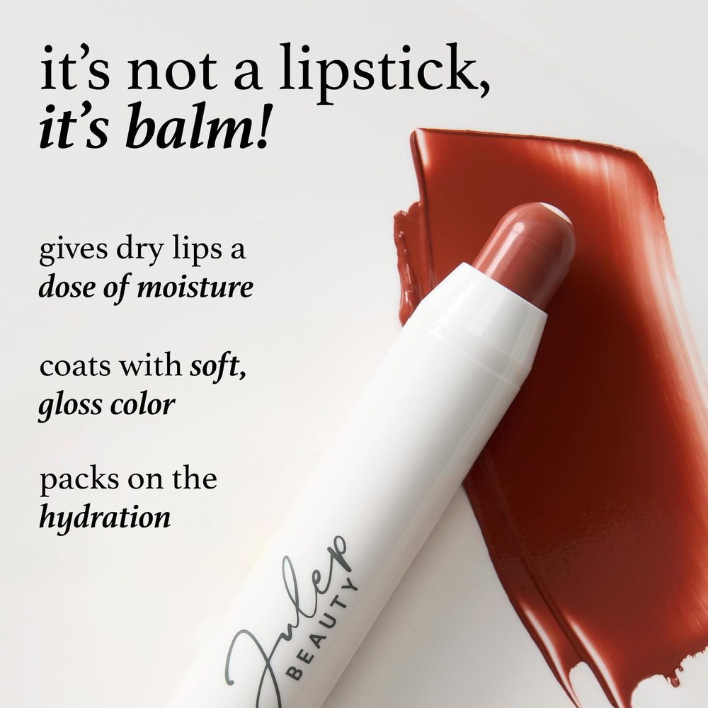 Julep It's Balm Tint Brown Sugar neutral tone complements diverse skin tones