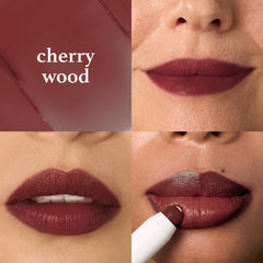 Julep It's Balm Tint twist-up shows easy, mess-free application for on-the-go color.