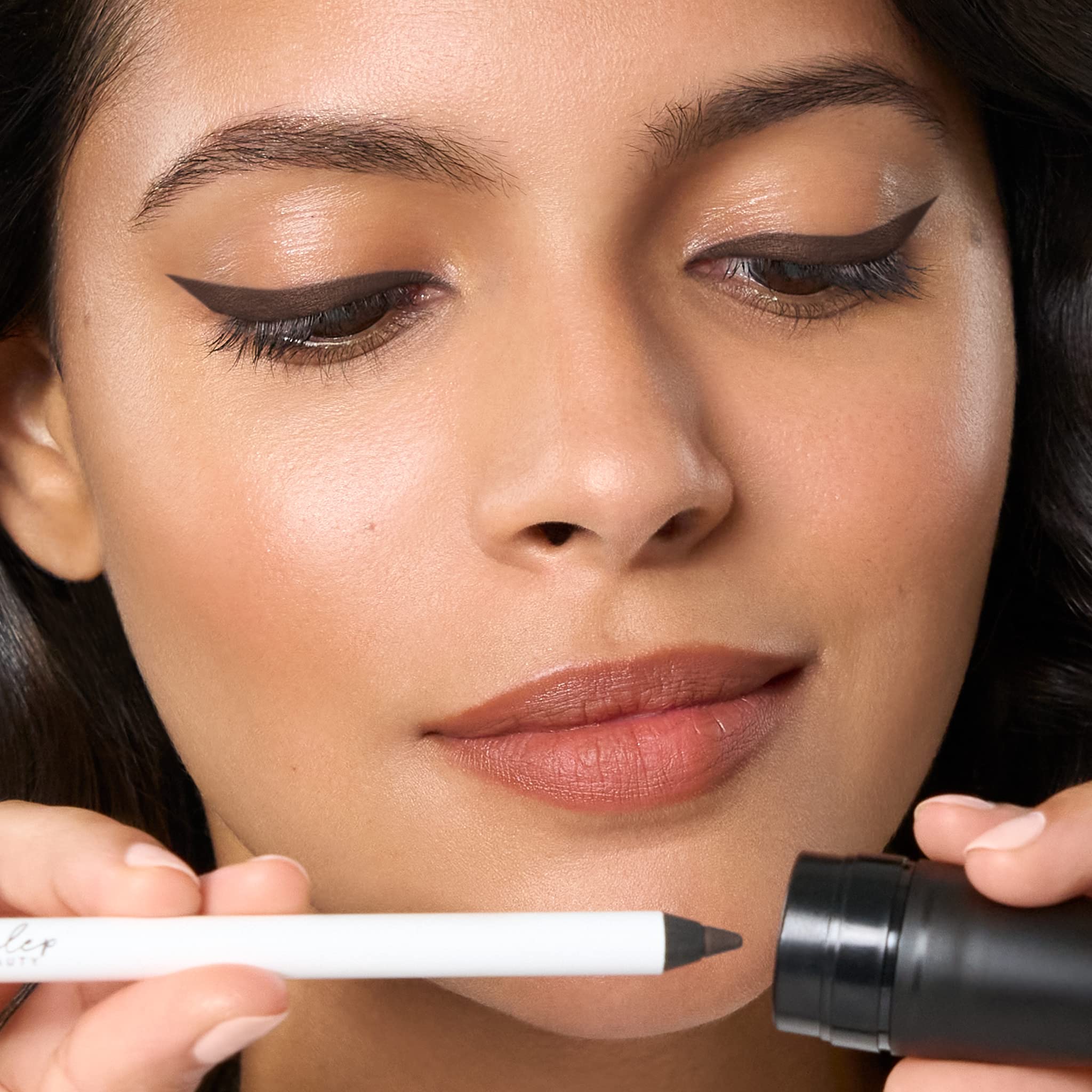 Julep longwear eyeliner swatch demonstrates vibrant pigment and staying power