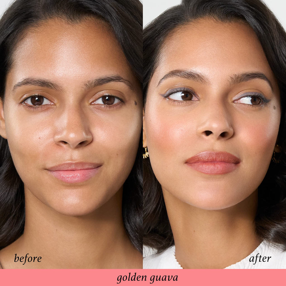 Julep Skip The Brush Blush Stick cheek blend for radiant, even tone.