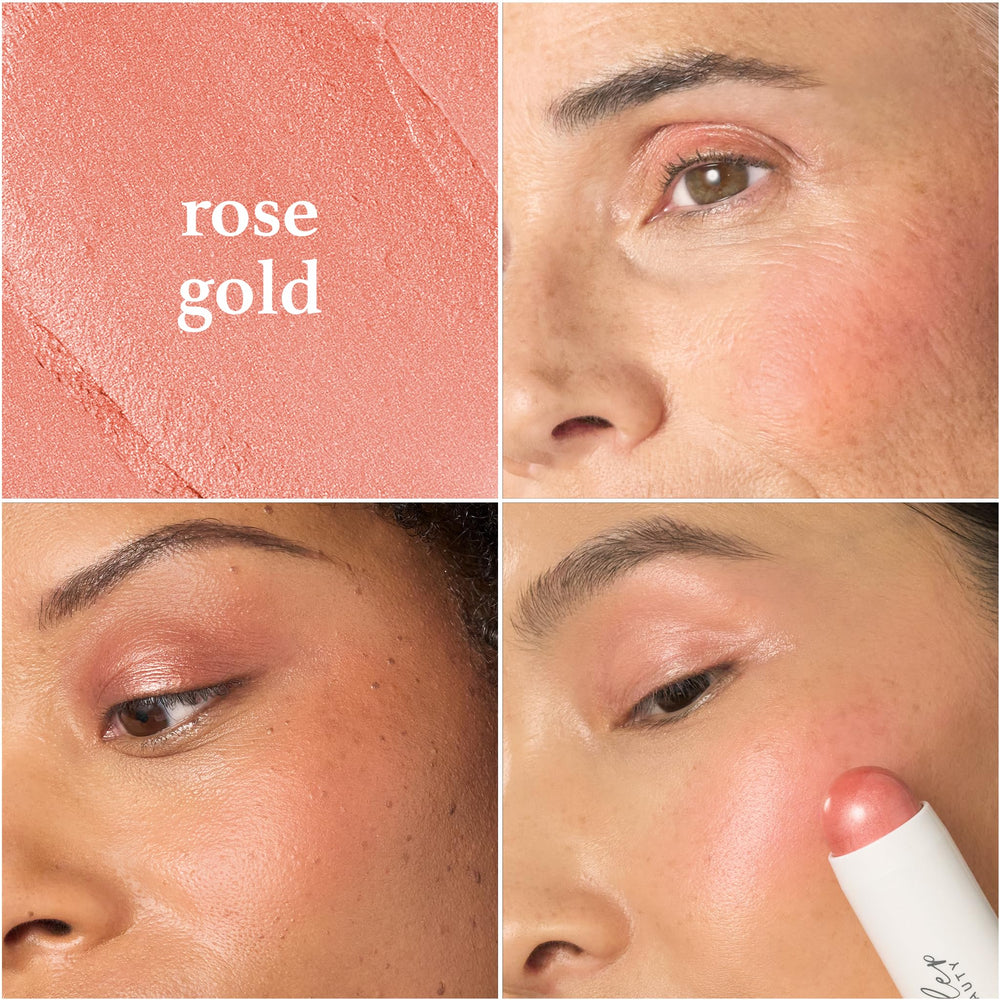 Julep Skip The Brush cream-to-powder texture closeup showing soft-focus finish