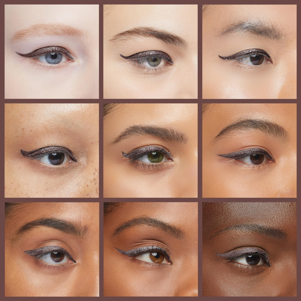 Julep eyeliner longwear swatch lasting up to 10 hours.