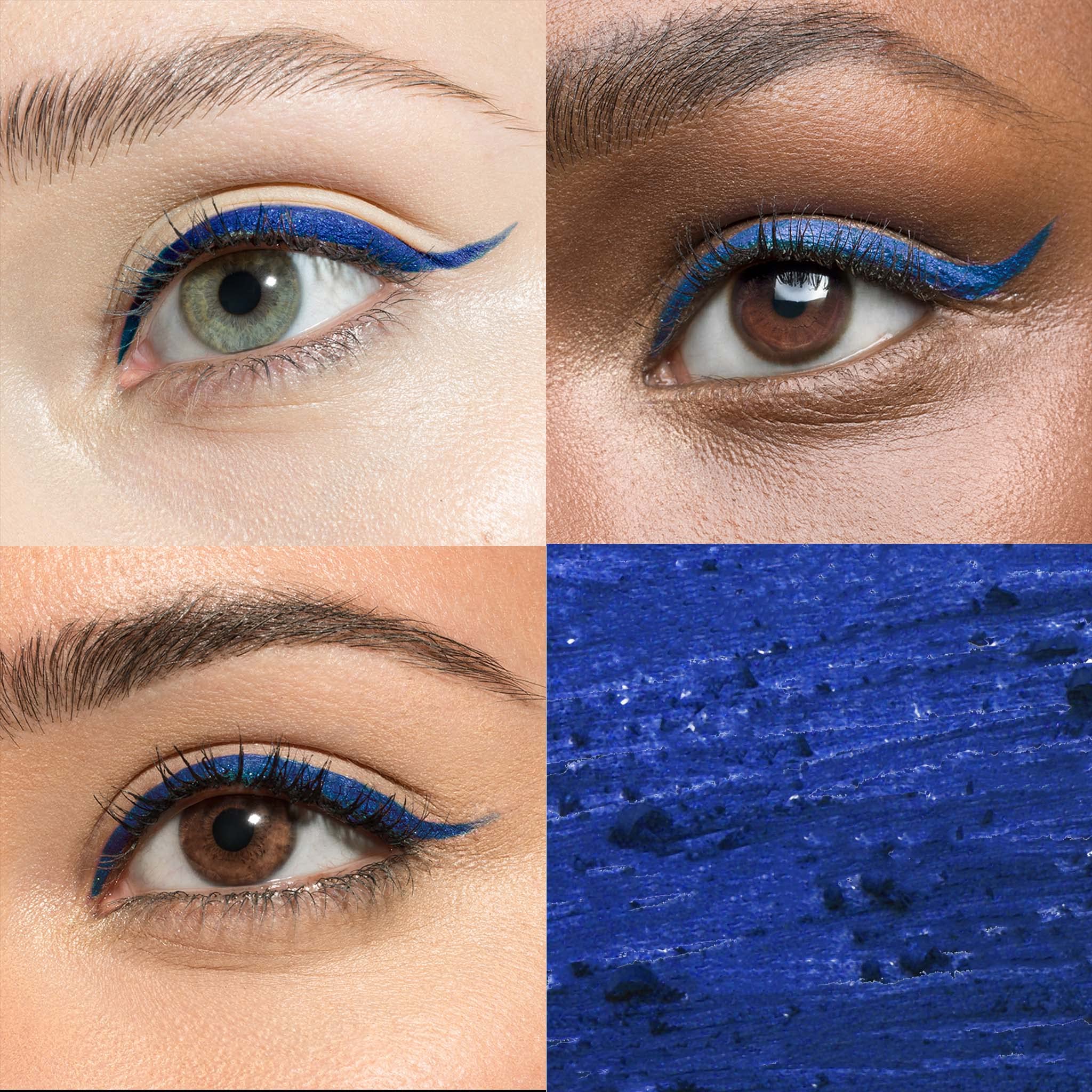 Julep When Pencil Met Gel Ocean Blue sharpened tip enables precise line definition.