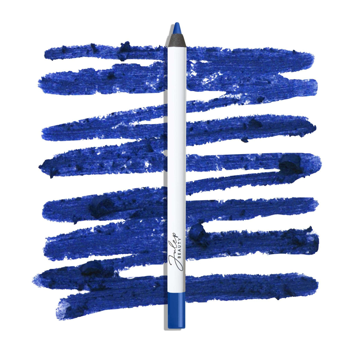 Julep When Pencil Met Gel Ocean Blue swatch shows waterproof, long-wear color.