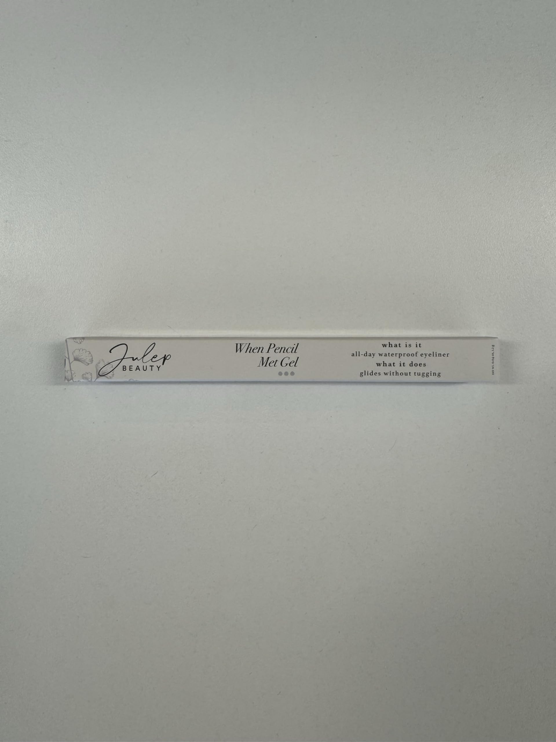 Julep When Pencil Met Gel packaging highlights sharpenable design and portability.