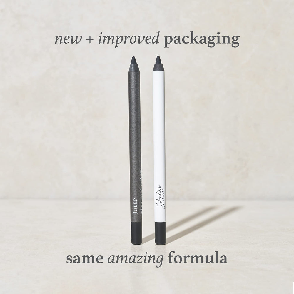 Julep When Pencil Met Gel soft-black waterline use demonstration