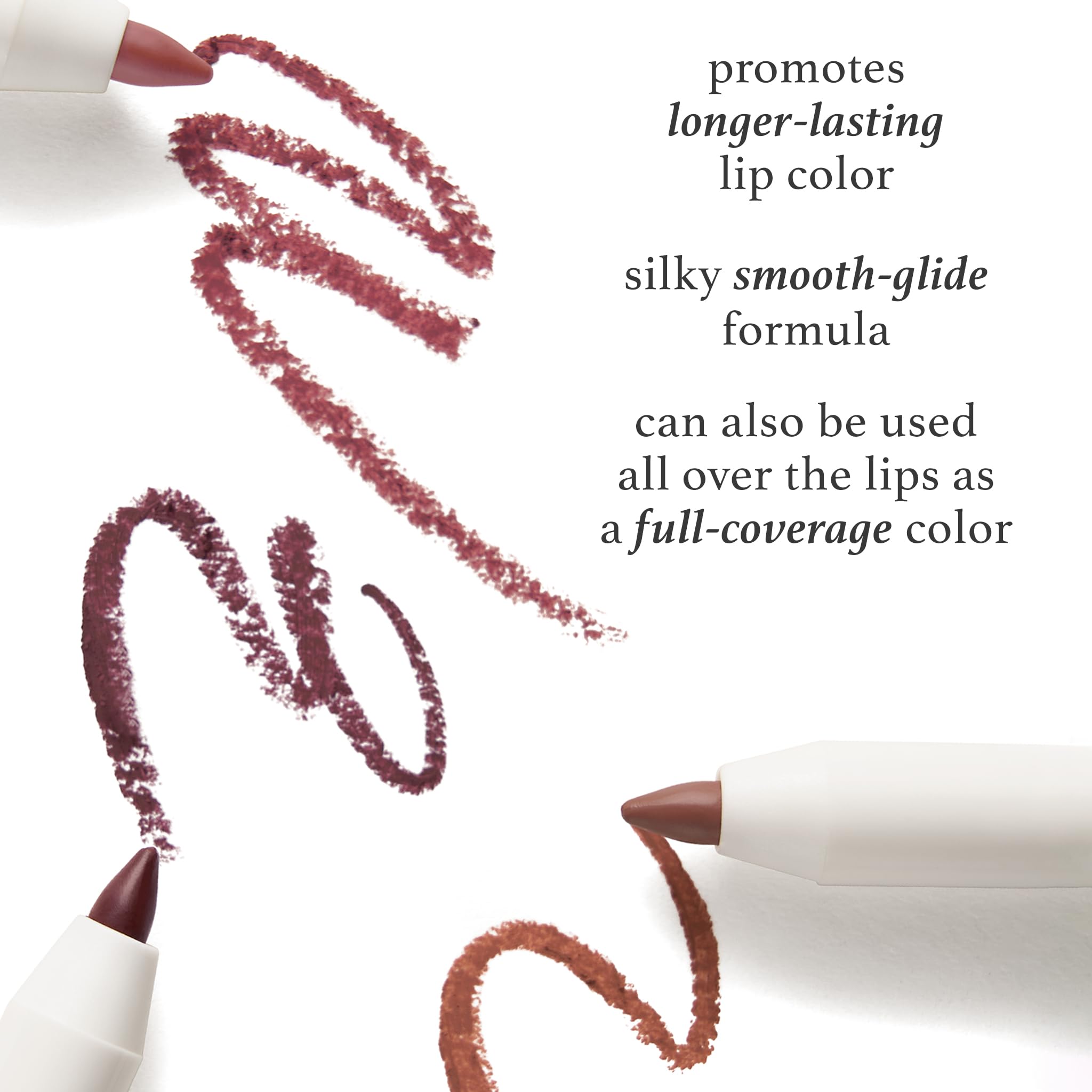 Julep Antique Rose lip liner defines the pout with lasting color.