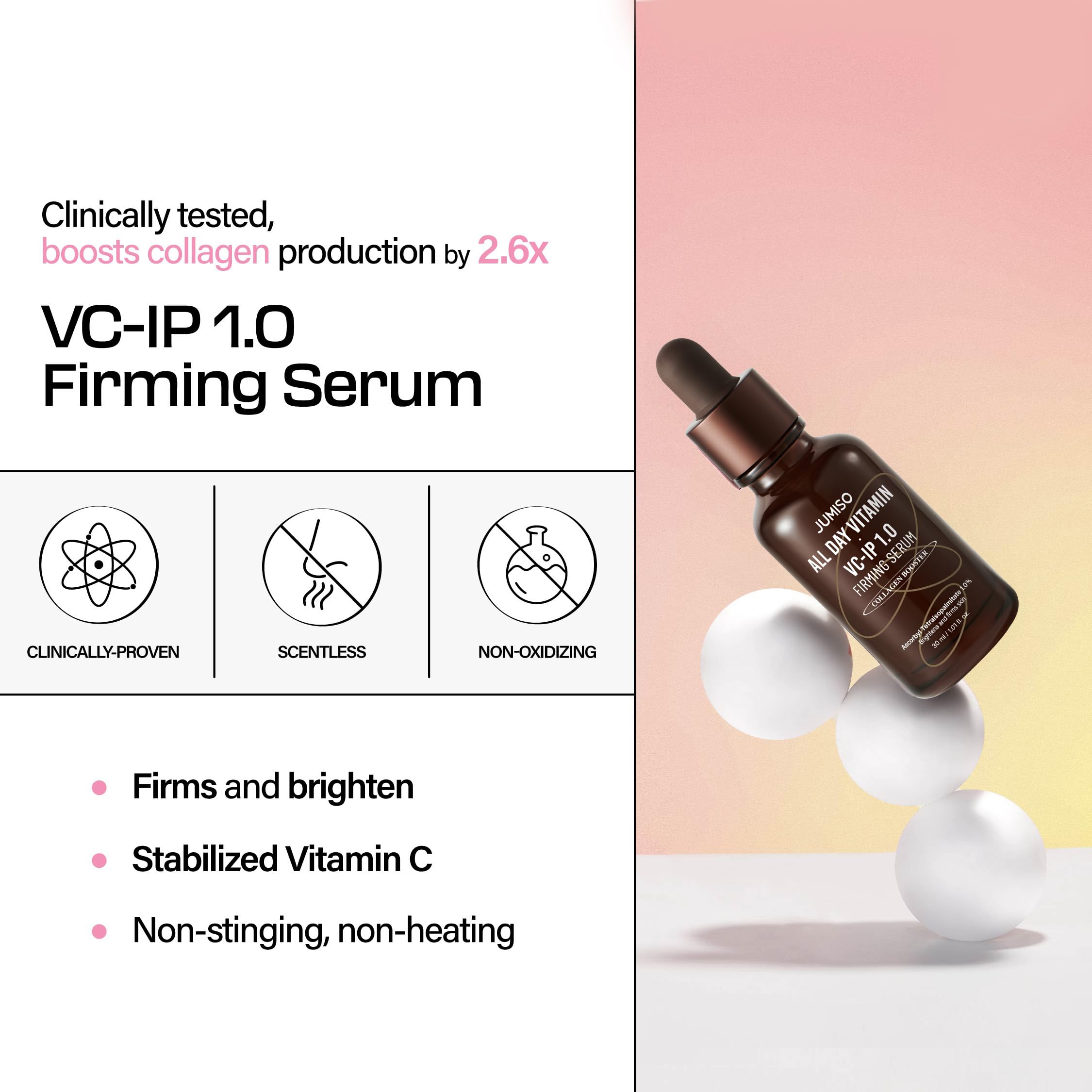 JUMISO All Day VC-IP 1.0 serum dropper closeup for controlled application