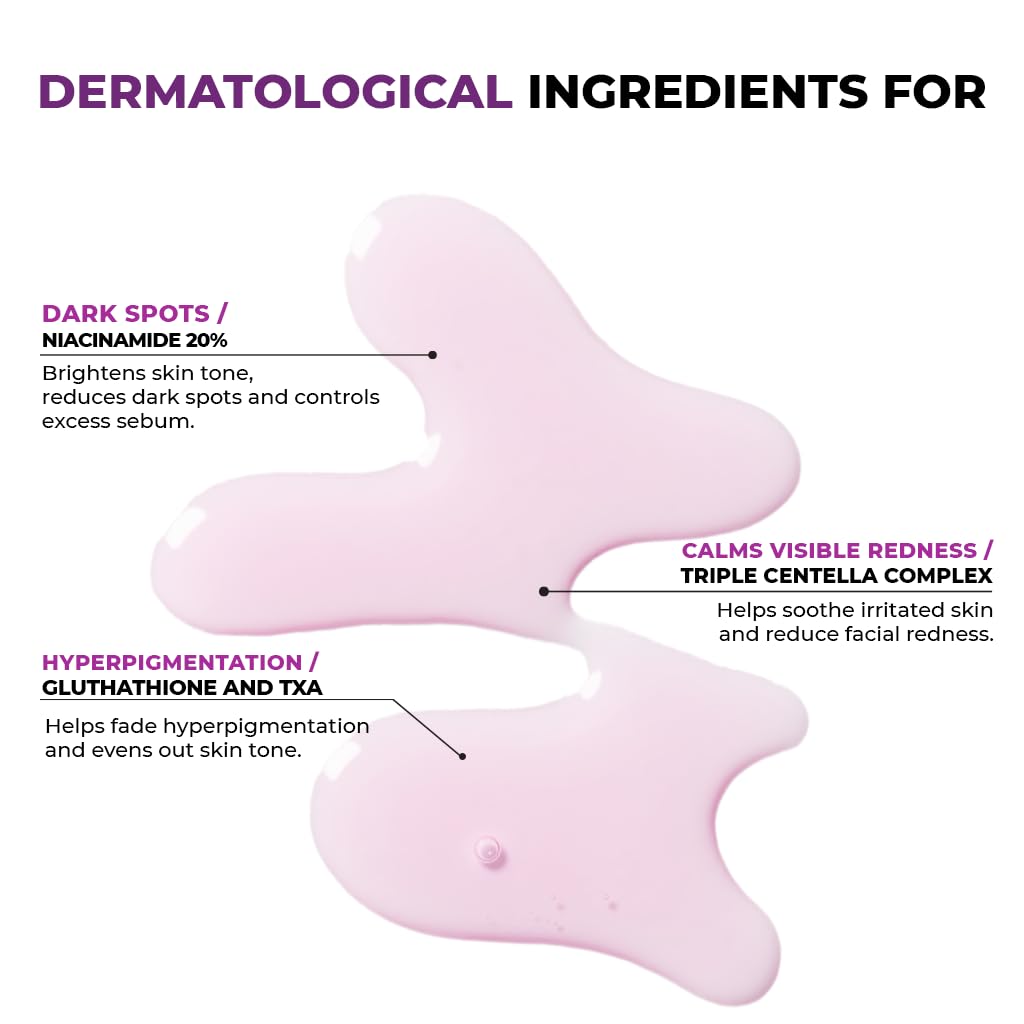 JUMISO Niacinamide 20 Serum with glutathione highlights brightening and even tone possibilities