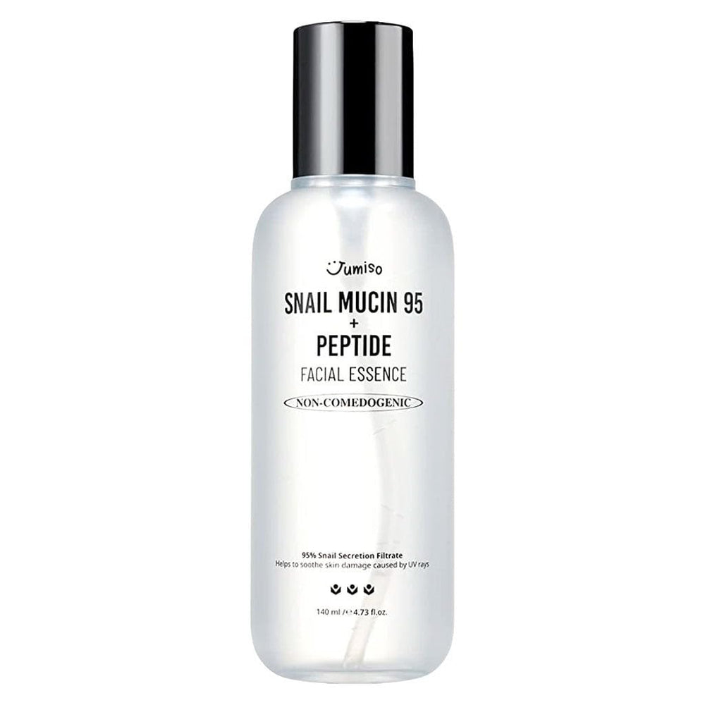 JUMISO Snail Mucin 95 + Peptide Essence packaging box highlights gift-ready skincare.