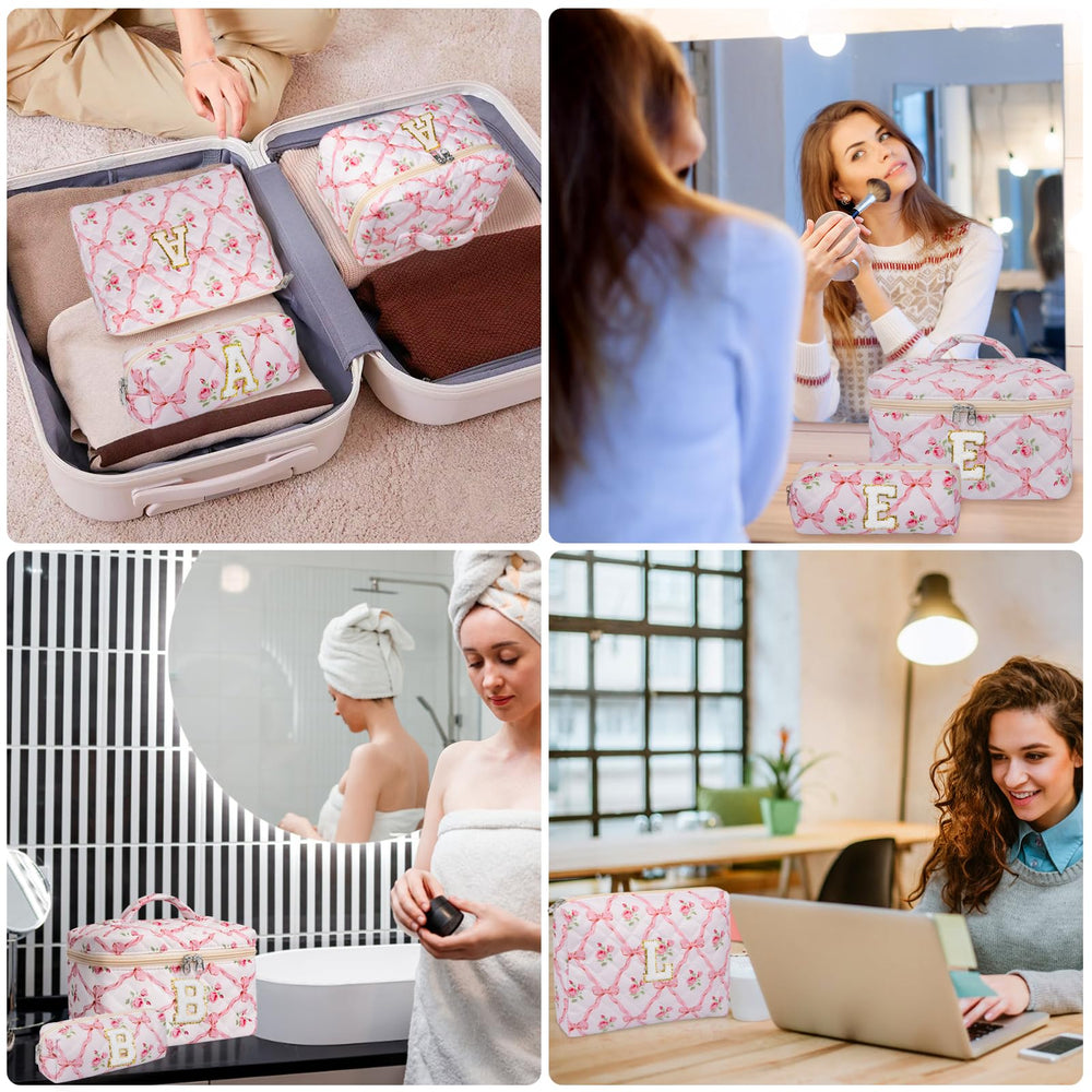 Junesters multi-size set helps sort cosmetics and toiletries across occasions.