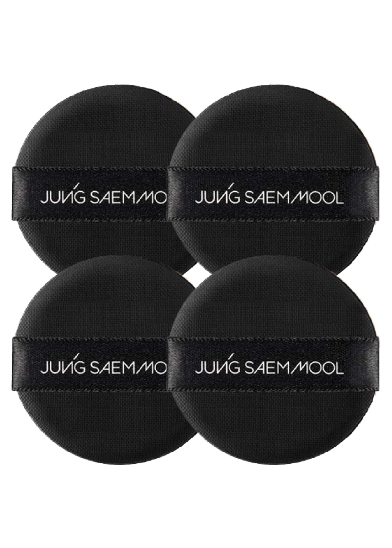 JUNG SAEM MOOL cushion puff round shape 2.1 inch ideal for smooth makeup application.