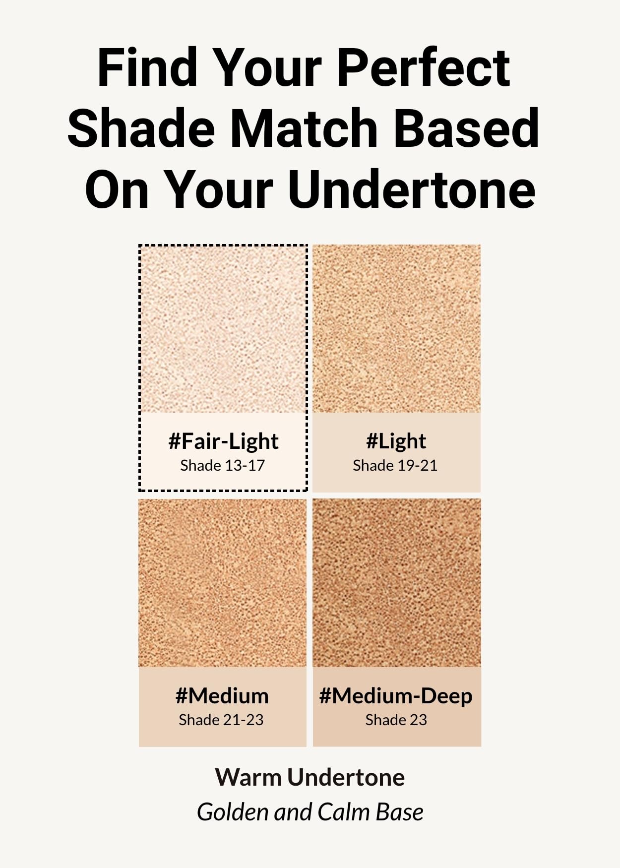 Jung Saem Mool Essential Skin Nuder high-coverage swatch demonstrates pore-blurring texture.