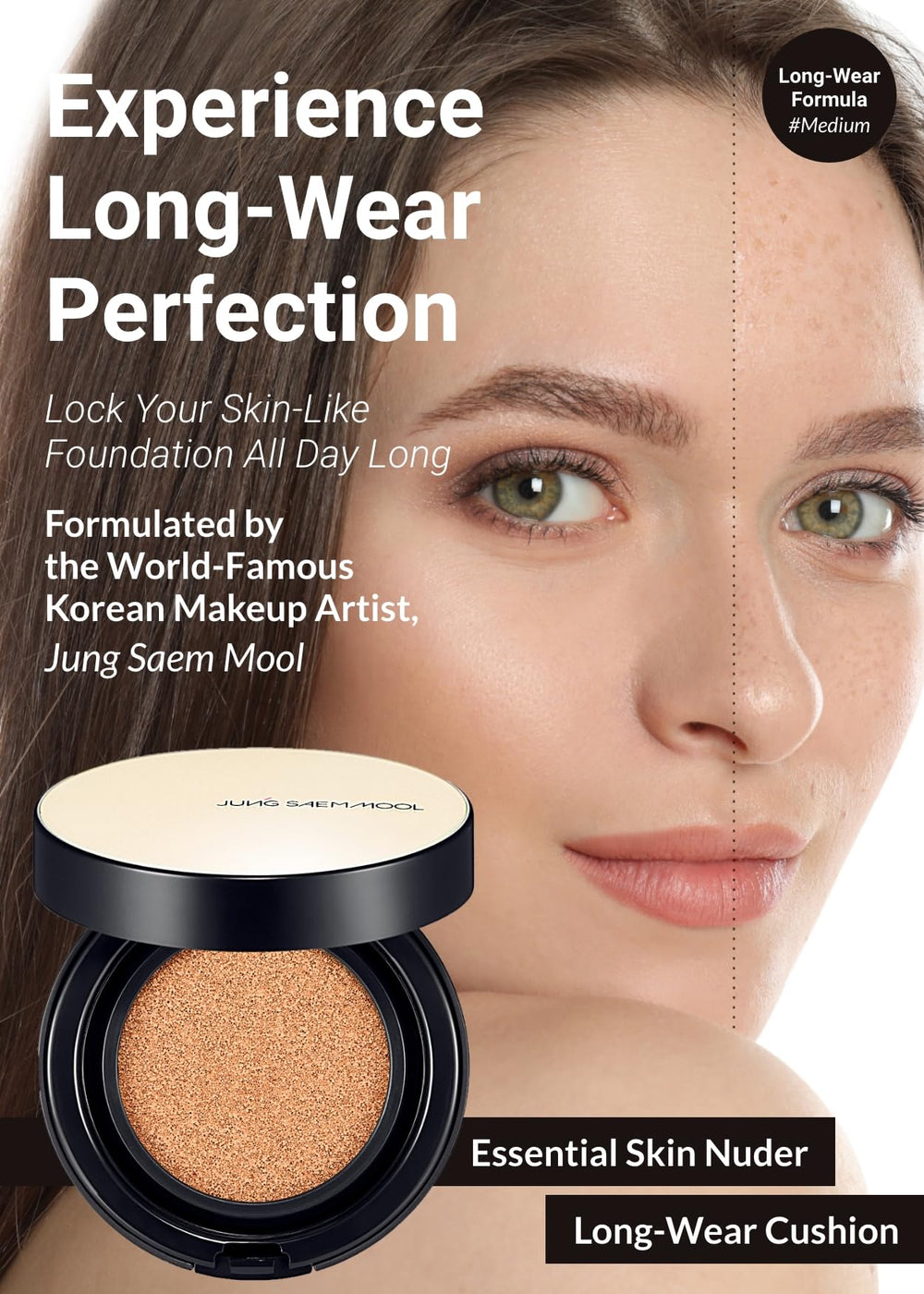 Jung Saem Mool cushion cap open for quick daily touch ups