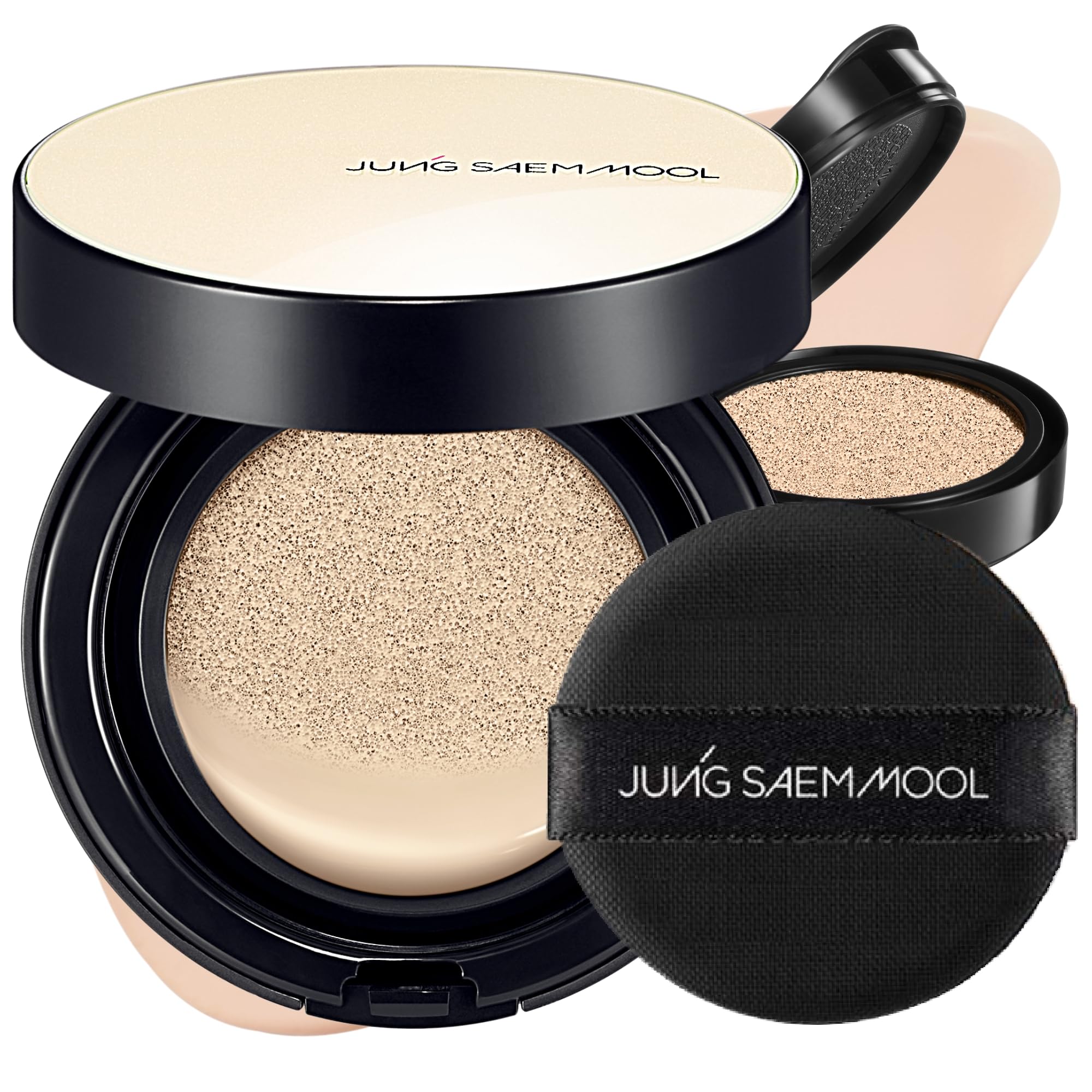 JUNG SAEM MOOL SPF Essential Skin Nuder Cushion open compact for natural finish