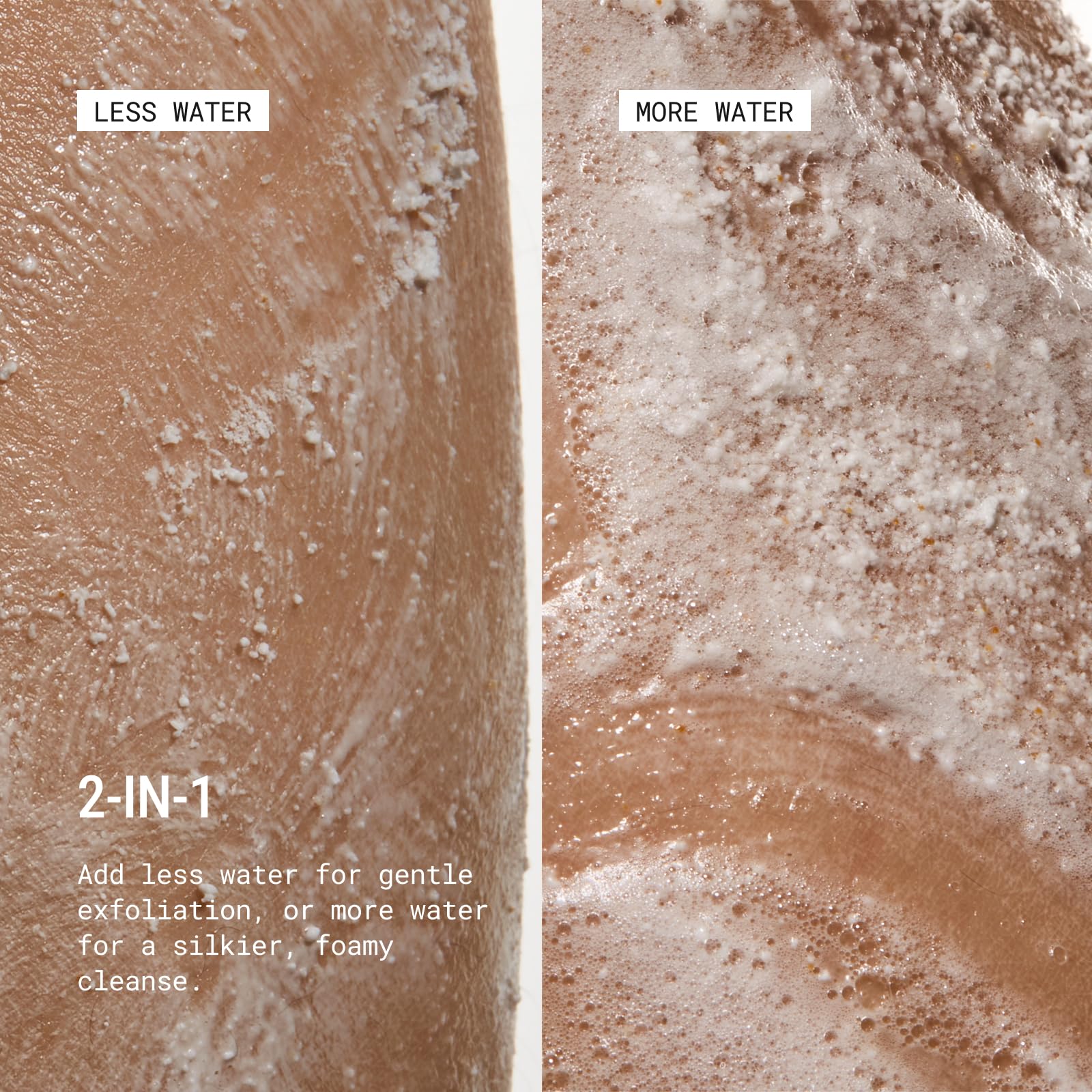 JADE after-use skin appears hydrated and refreshed.