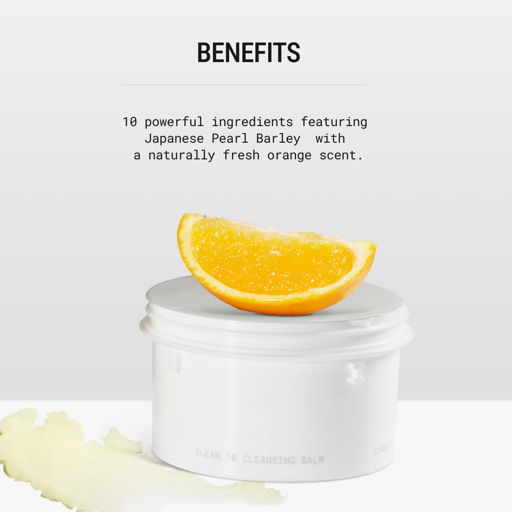 JUNO & CO Jade Clean10 balm texture close-up — luxurious cream for gentle cleansing.