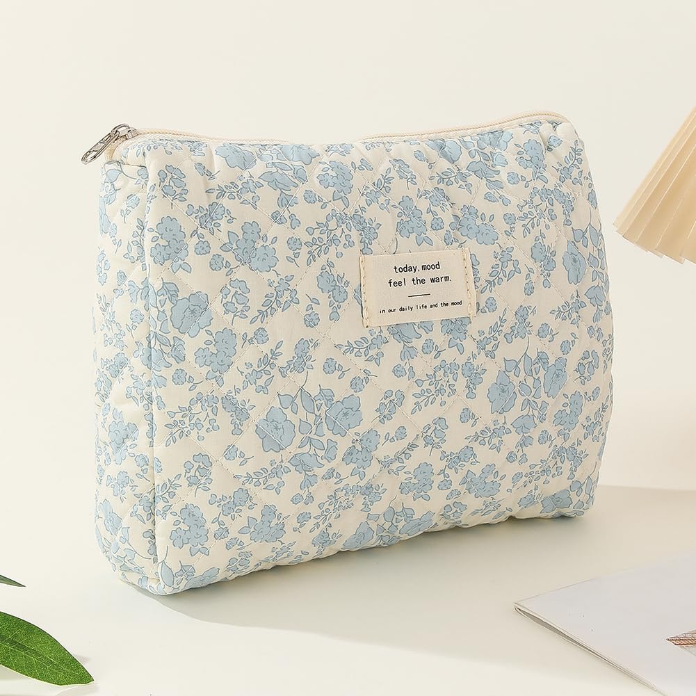 Juoxeepy makeup pouch in coquette pink rabbit style for small essentials