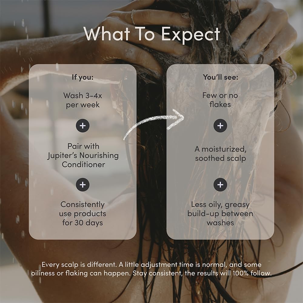 Jupiter Restoring Scalp Serum packaging display signals vegan, cruelty-free ethics.