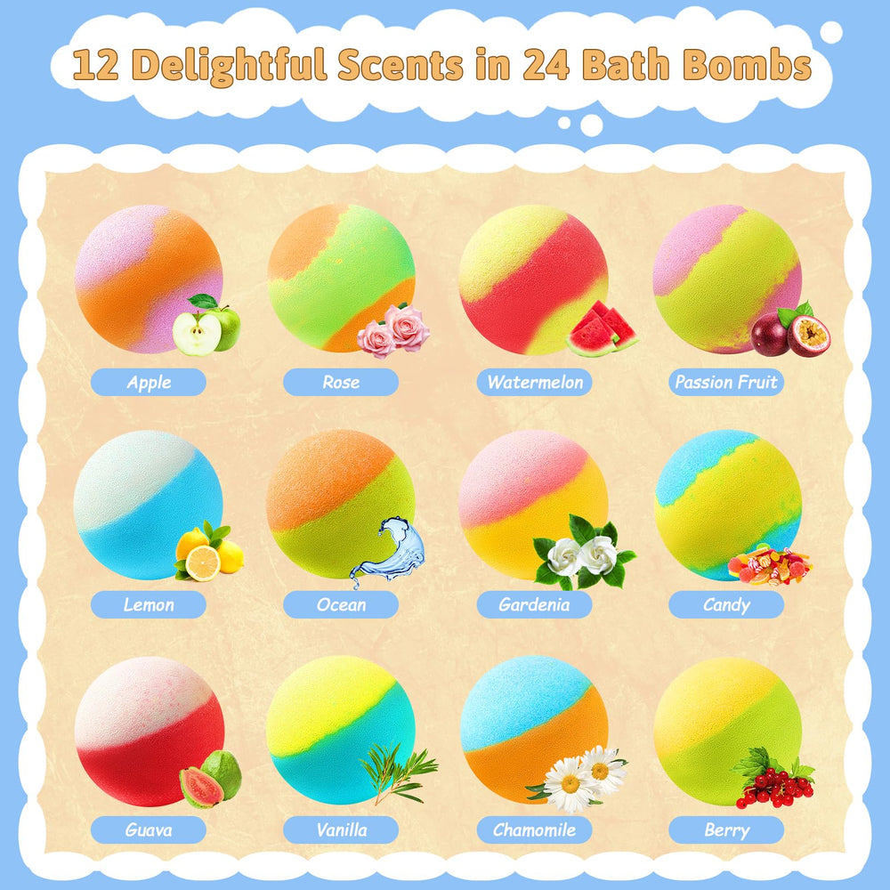 JuraFizz bath bombs use food-grade ingredients for safety
