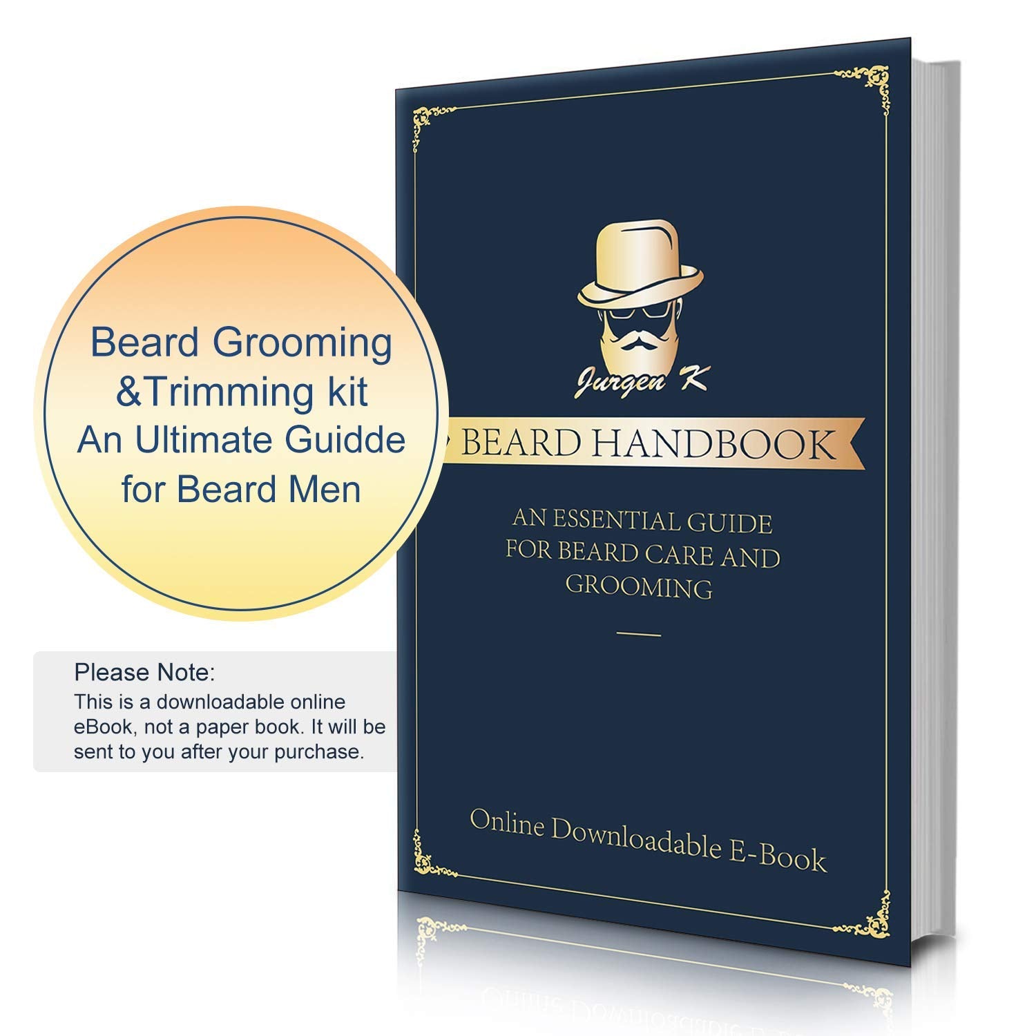 Jurgen K daily grooming scene with comprehensive beard kit