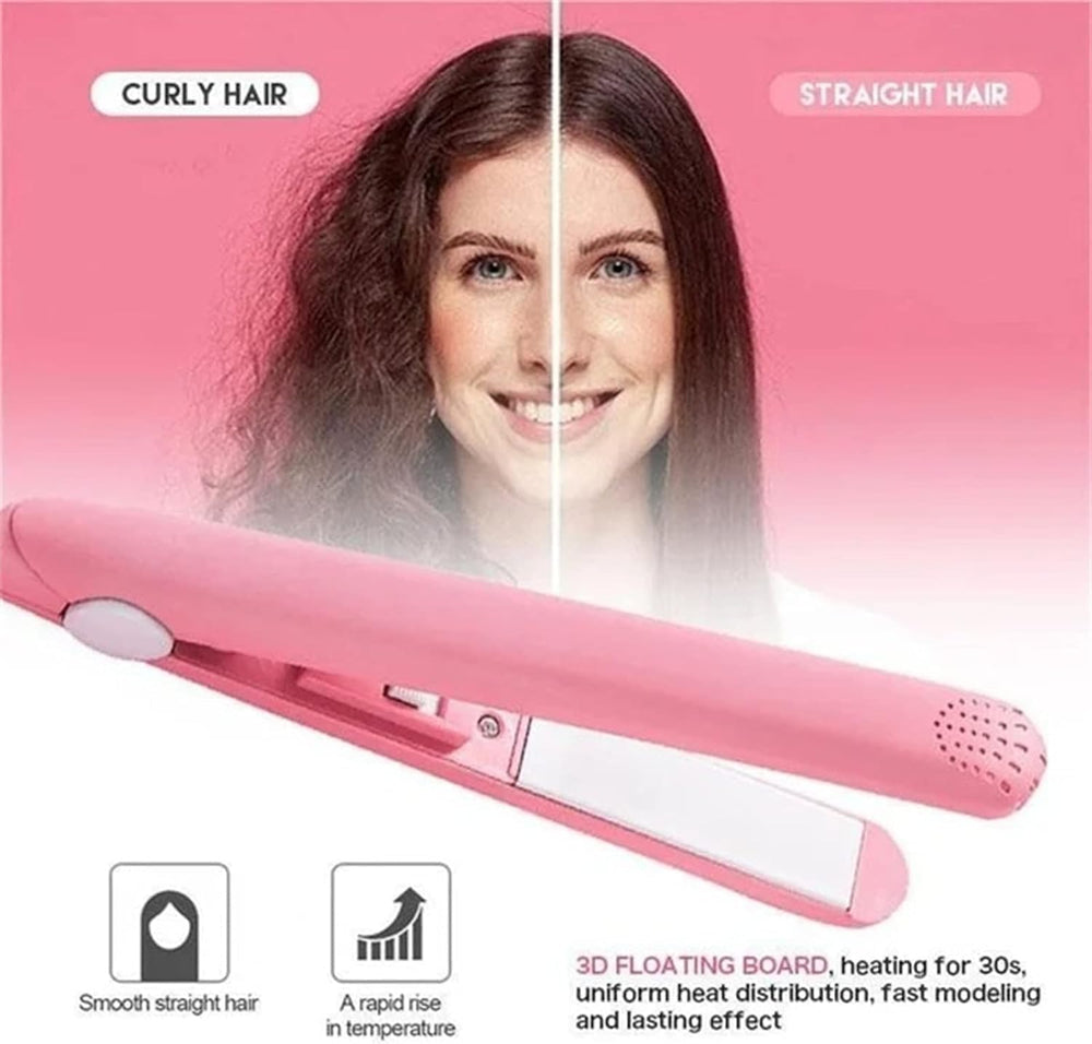 Juroicessry ceramic-coated barrel delivering even heat for delicate strands.