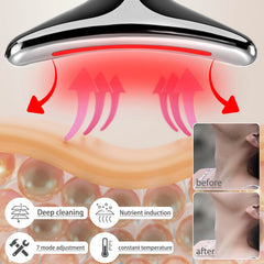 JURP 7-in-1 red-light massager side view showing ergonomic design for daily use