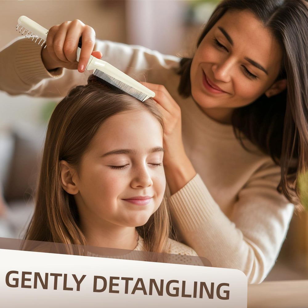 Jurrissa folding hair comb durable ABS material for daily use